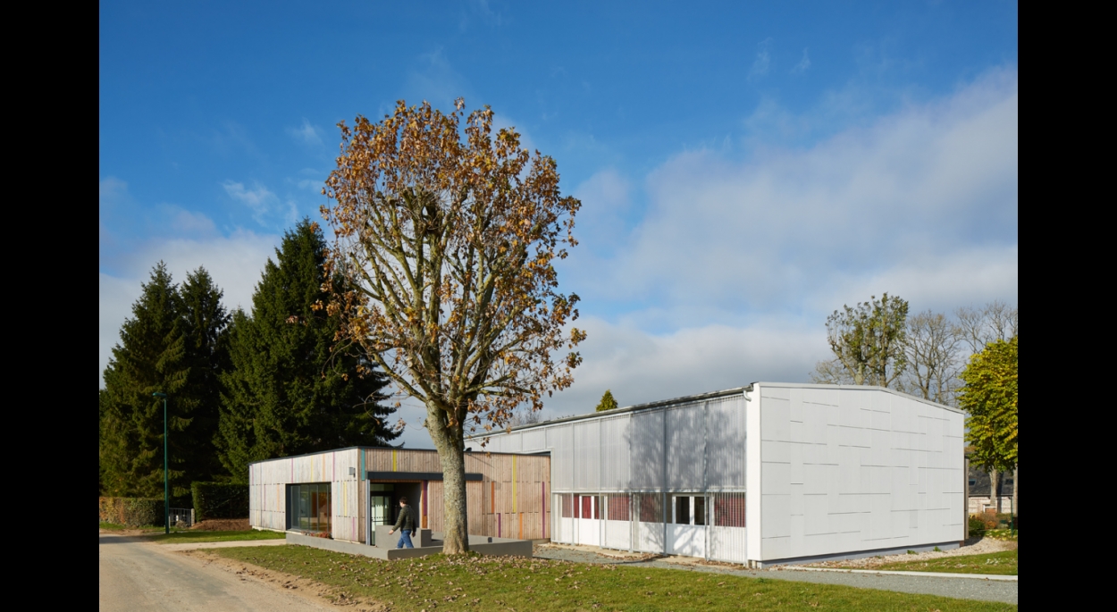 Réhabilitation et extension d'une salle communale à Saint-Ouen-du-Breuil (76)