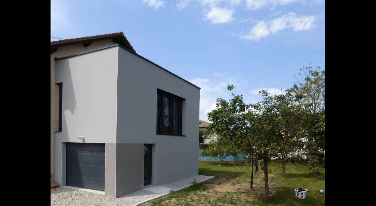 Extension maison individuelle - Stéphen Mure architecte - Saint-Etienne - Habitat & Maison passive