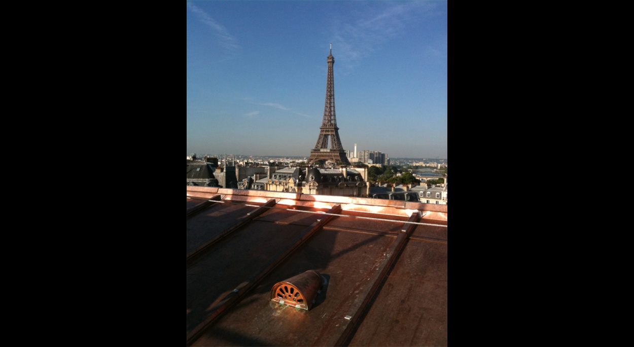 Rénovation toiture cuivre immeuble haussmannien Paris 8
