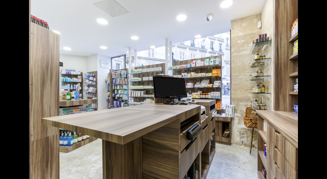 Création de mobilier pharmacie