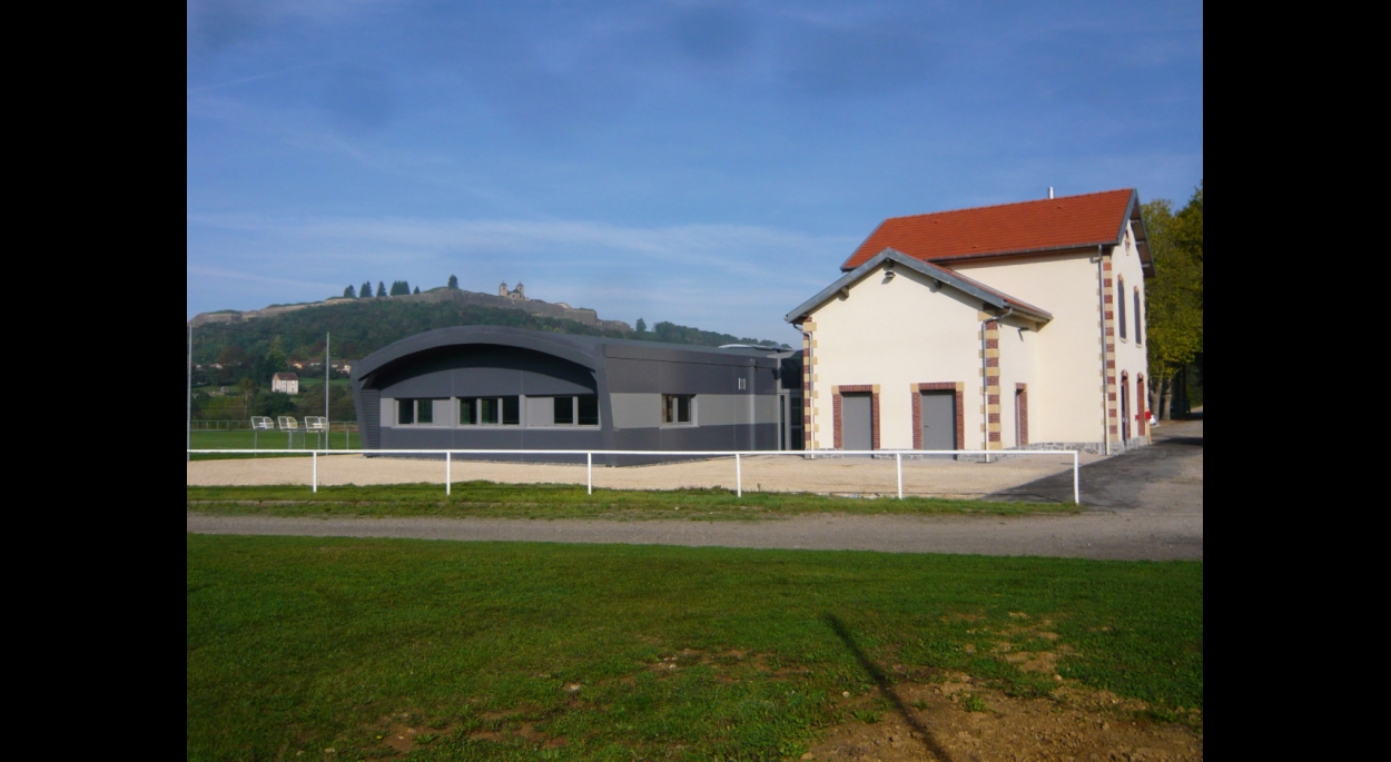 Salle de sports et loisirs Montmédy Benjamin Fedeli Architecte