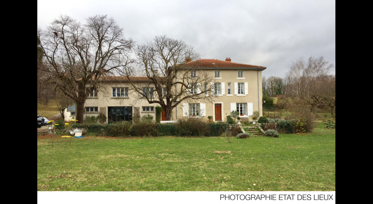 Réhabilitation et extension d'une bâtisse familiale dans la Drôme