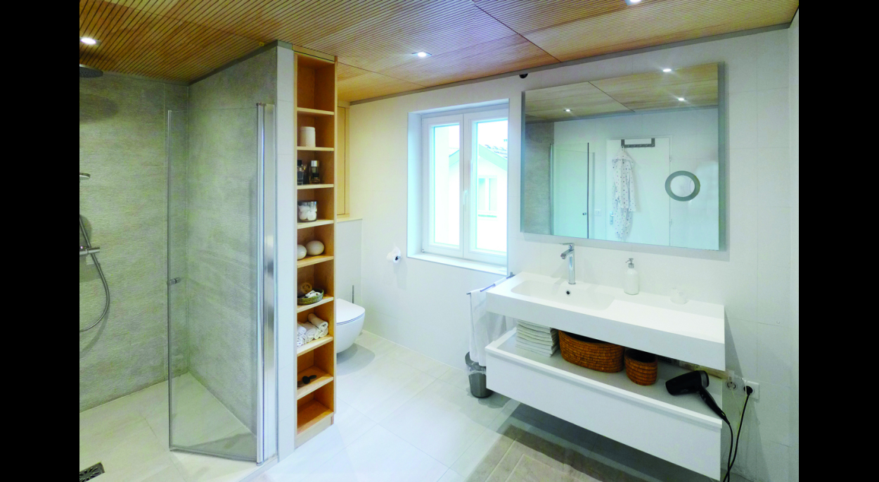 Réhabilitation d'une maison individuelle - Salle de bain