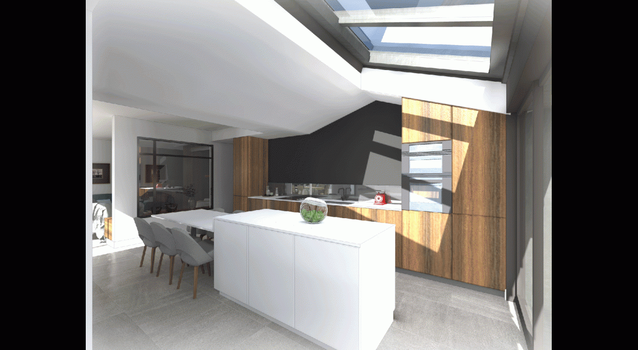 Extension et rénovation d'une maison individuelle à Nantes (44) - Architecte ATELIER 14