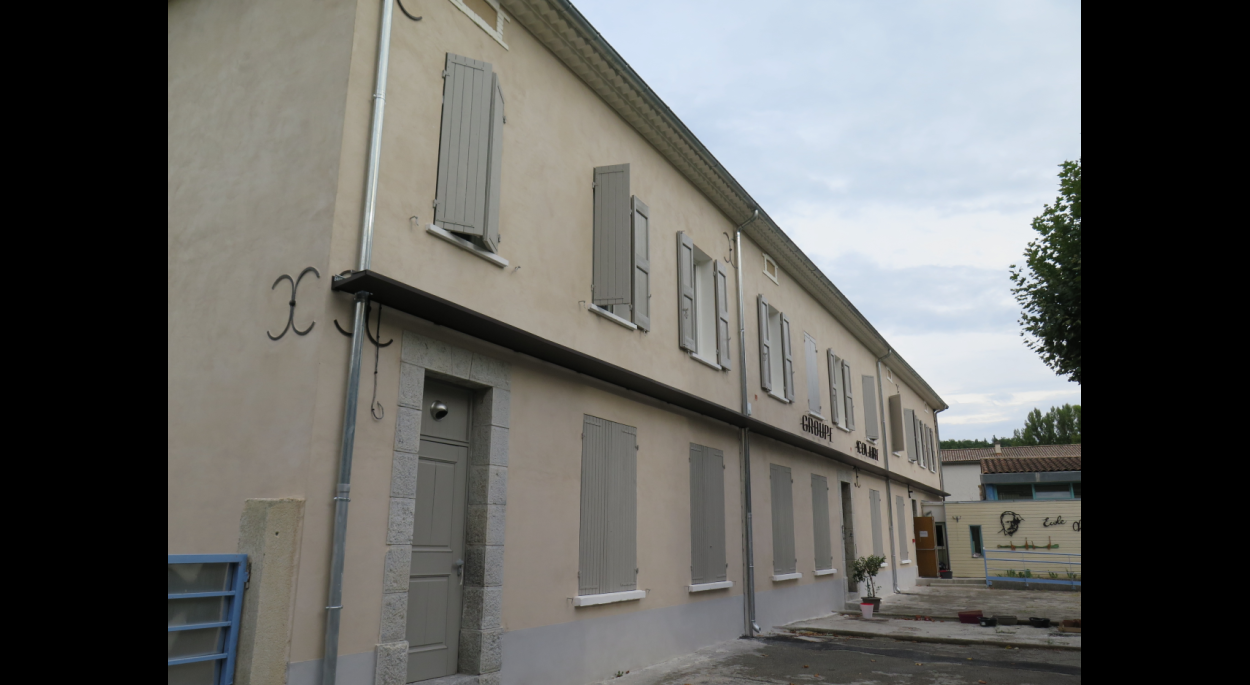 Restauration des façades et de la couverture de l'école de Barrême
