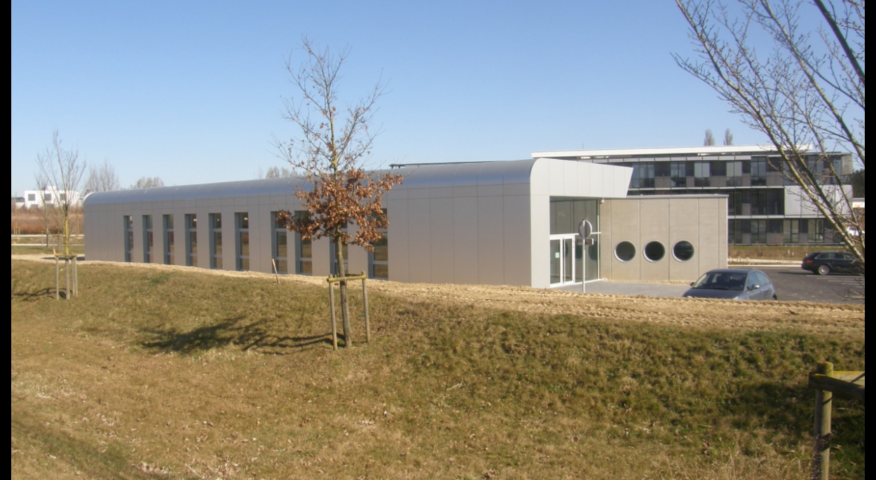 construction du siège social de la Société OCI au Parc des collines à Didenheim