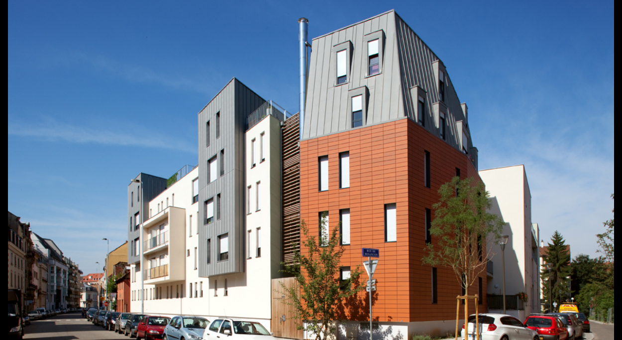 Les LOMBARDS 1 - construction de 78 logements à Strasbourg - Avenue de Colmar
