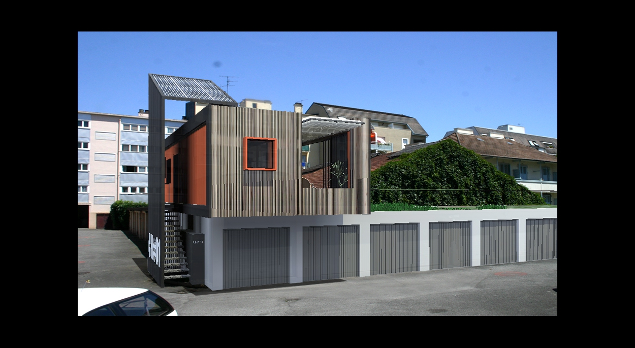 maison container / Atelier S architectes / sébastien NUTTENS 