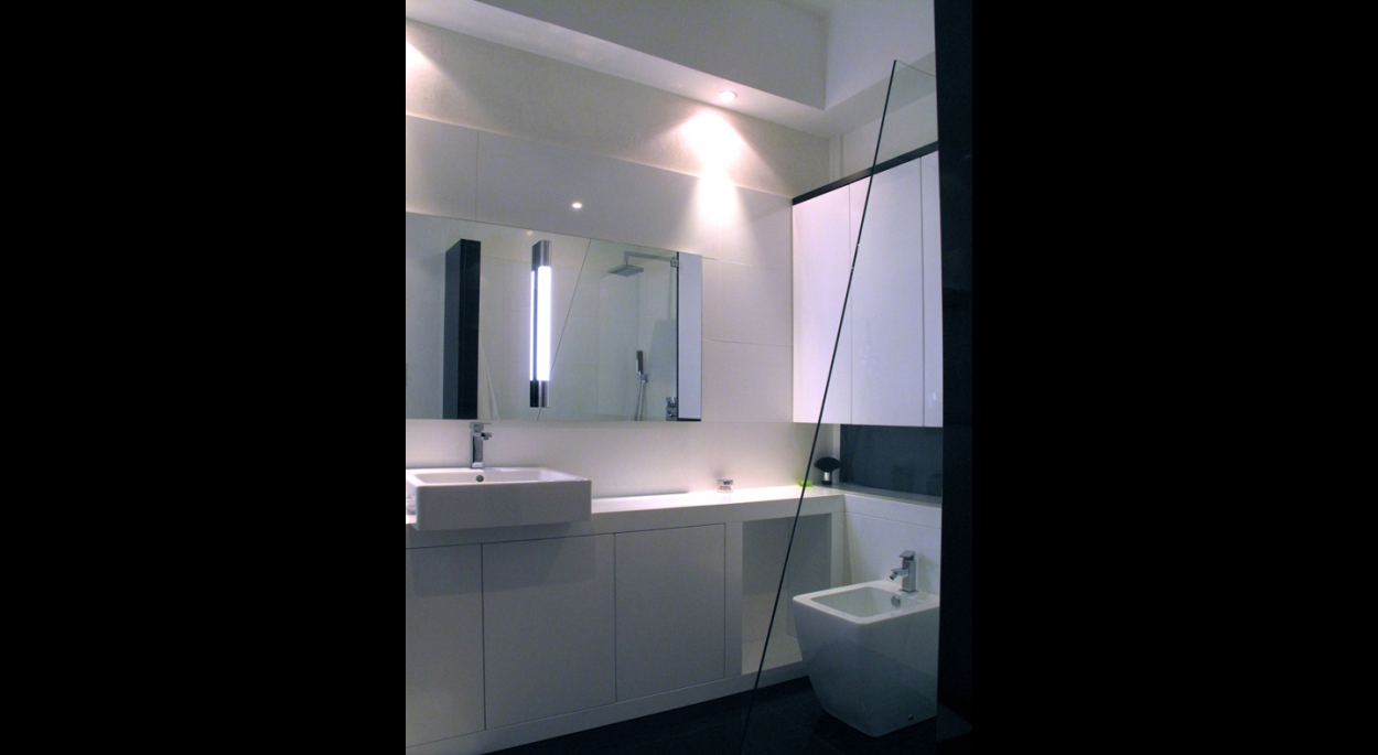 Architecture intérieure : rénovation d'une salle de bain par l'atelier S architectures - architecte et architecte d'interieur installé à Toulouse