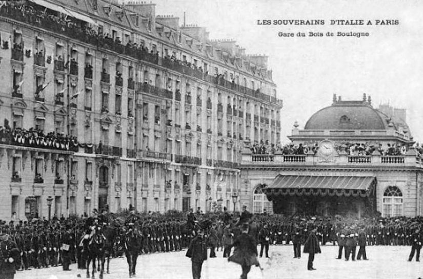 Gare du Bois de Boulogne en 1910