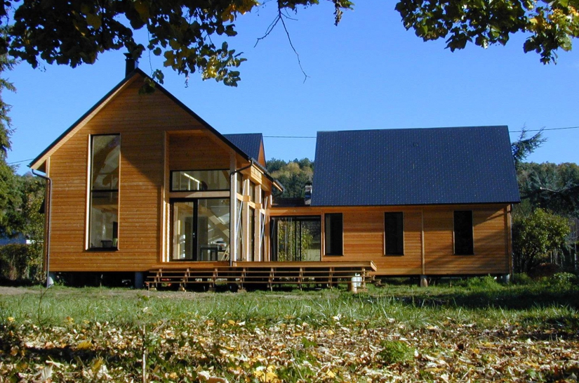Maison ossature bois dans l'Eure 