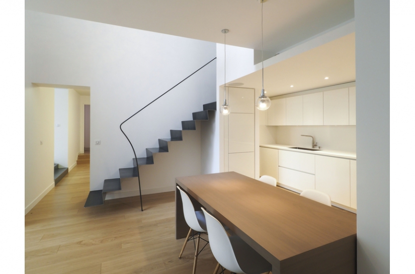 Reconfiguration lourde appartement paris - Fabrice Commerçon Architecte