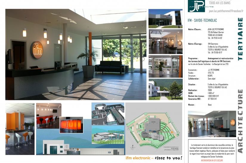 Restructuration des bureaux de IFM - JLP architecte