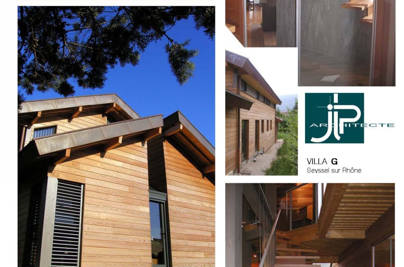 Villa G Seyssel - JLP architecte