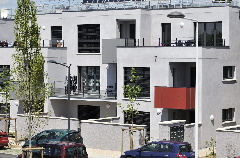 Lotissement Loeze - 56 logements intermédiaires BBC - Photo Semaphore - Civita