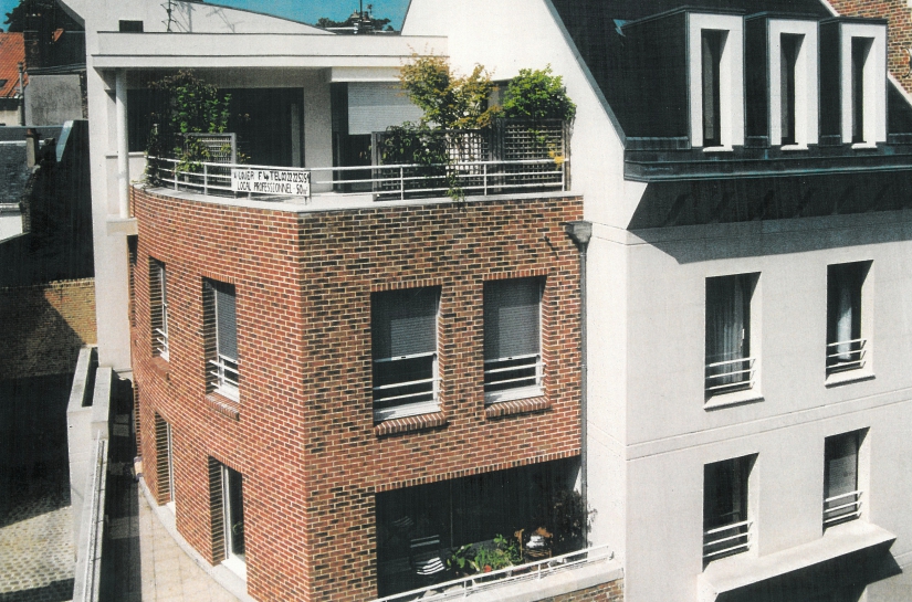 Le duplex et sa terrasse