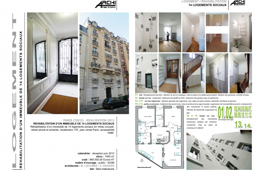 ARCHIFACTORY - Elogie 13 rue Lacoste 75012 Paris