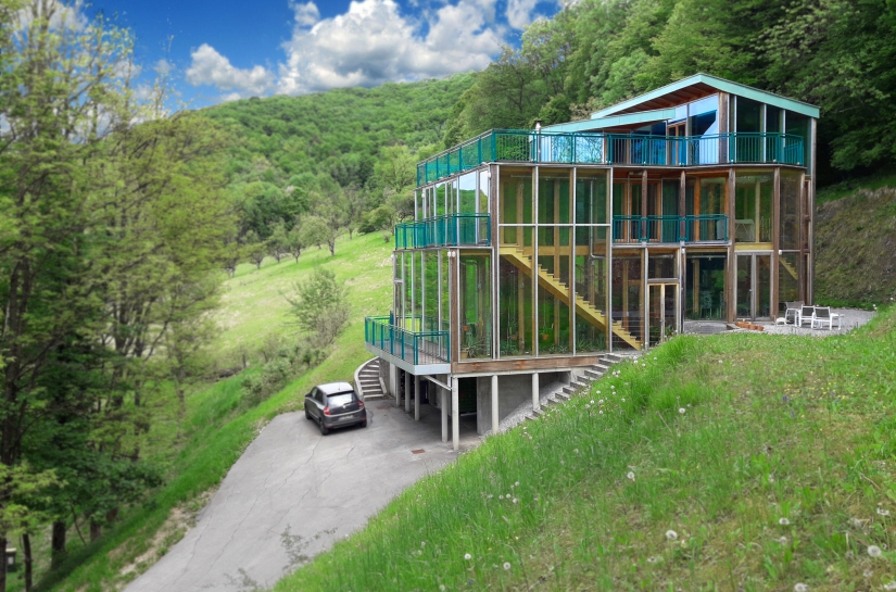 Maison bioclimatique à Montfaucon (Doubs)