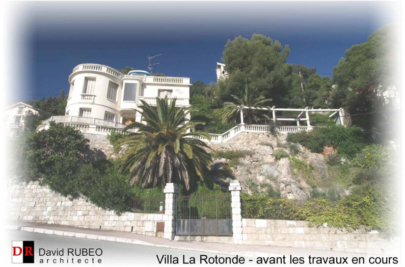 Villa Côte d'Azur - rénovation en cours