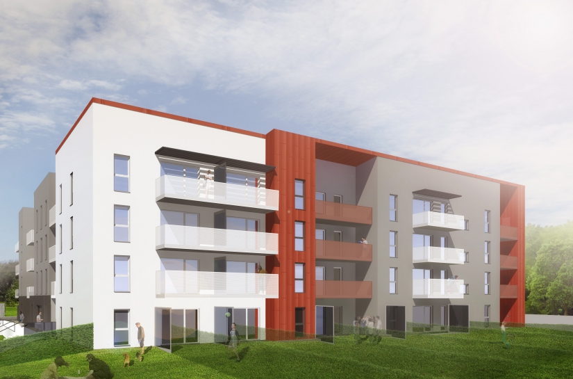 49 logements Essey-lès-Nancy Benjamin Fedeli Architecte
