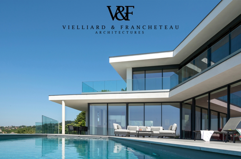 Maison architecte moderne villa contemporaine luxe Lyon