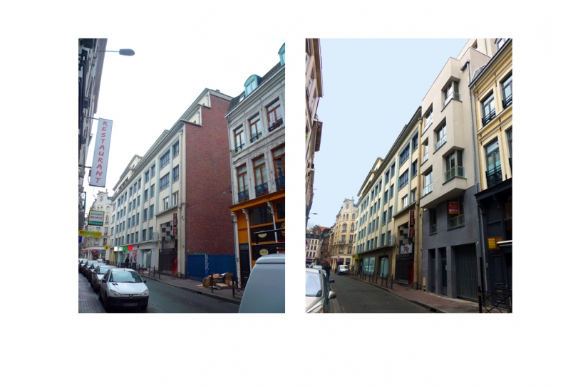 Projet de 6 logements collectifs - Vues avant et après travaux