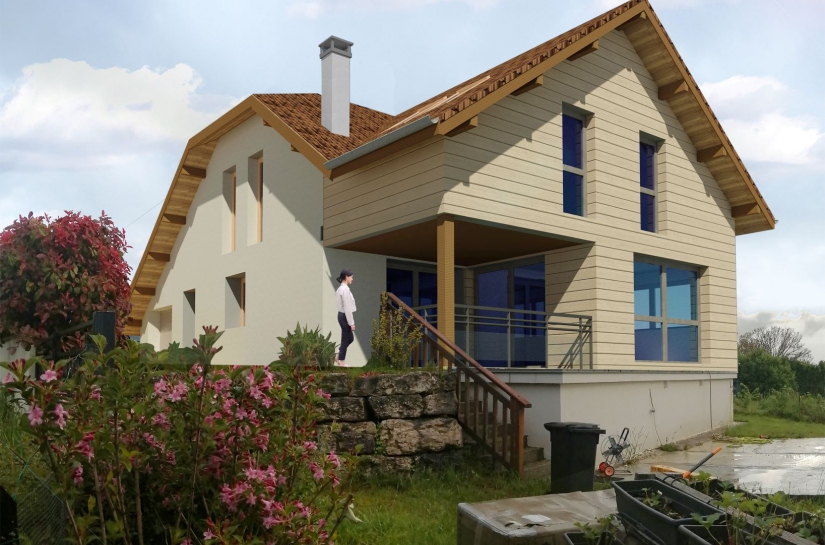 Extension d'une maison individuelle - Novalaise (73)