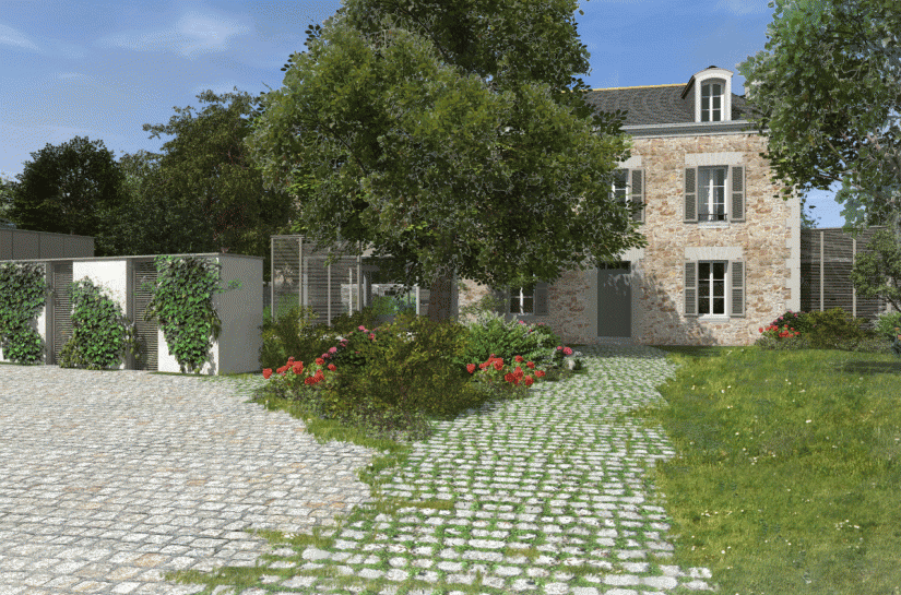 Extension et rénovation d'une maison bourgeoise à Saint-Malo (35) - Architecte ATELIER 14