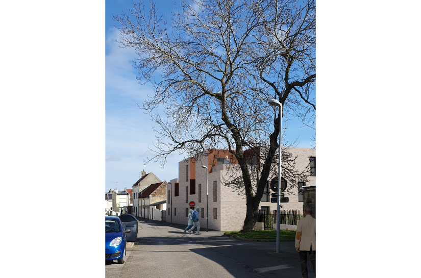 Visuel 01 - Construction de 27 logements collectifs  - Maugnard_Architectes_Amiens 